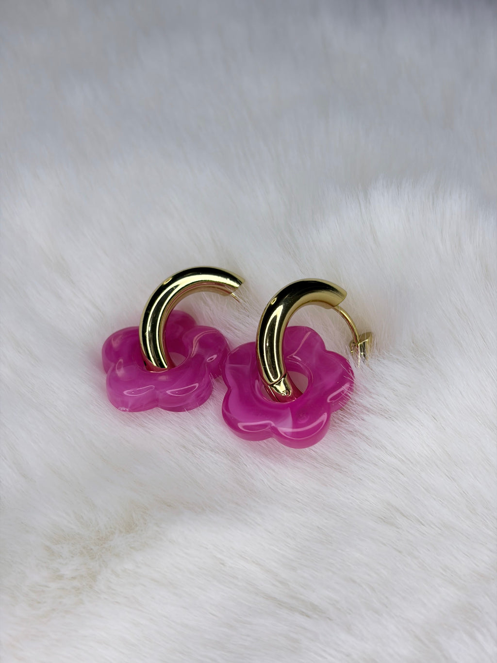 Boucle Fleurs de Jade